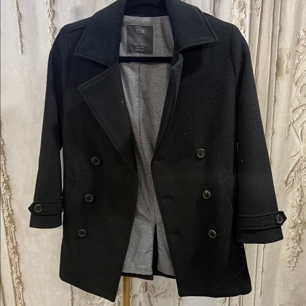ZARA BOYS WOOL COAT